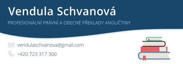 Vendula Schvanová Dolní Životice, překlady